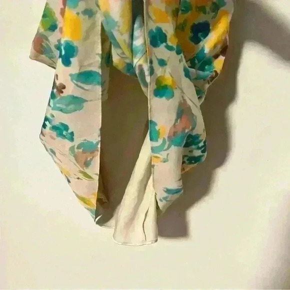 Gianni Bini Strapless Dress Floral Mini Sundress Strapless Summer Womens Size 0 - Picture 7 of 10